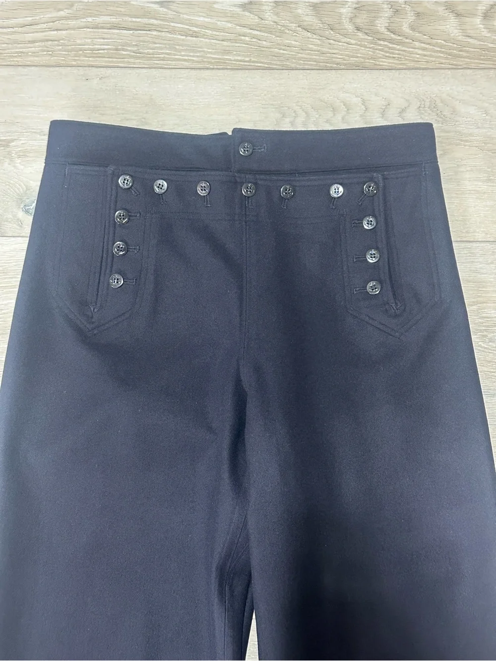 Vintage US Navy Crackerjack Dress Blues Uniform Set Wool Jumper Trousers 42R 35R